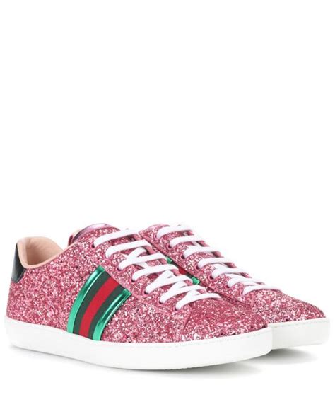 gucci gliter shoes|gucci ace sneakers on sale.